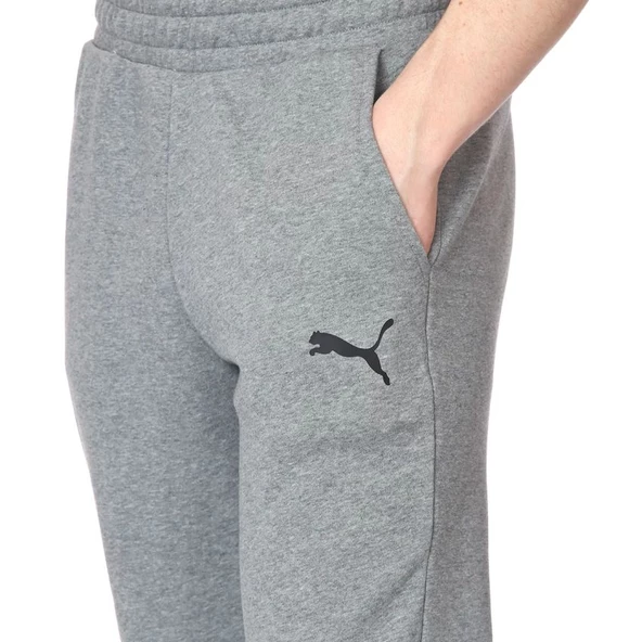 Puma Essential Logo Erkek Gri Günlük Stil Eşofman Altı 58671653 - 3