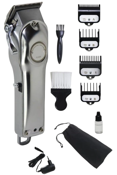 Tc-2023 Profesyonel Kullanıma Uygun Saç Sakal Tıraş Makinesi - 2