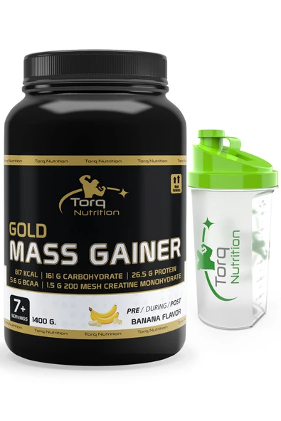 Torq Nutrition Gold Mass Gainer 1400g - Muzlu