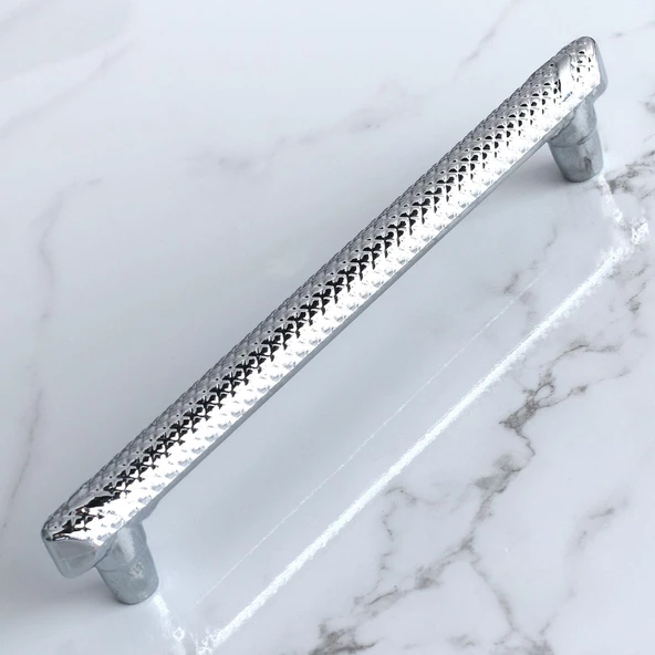 Dekor Krom Metal Kulp 128 mm 12.8 cm Mobilya Çekmece Mutfak Dolabı Dolap Kulpları Kapak Kulpu Kulbu - 2