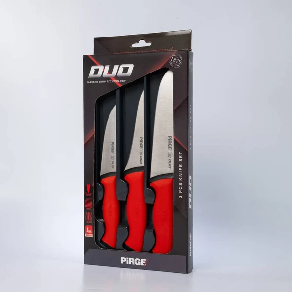 Pirge Duo Profesyonel Kasap Kurban Bıçak Seti