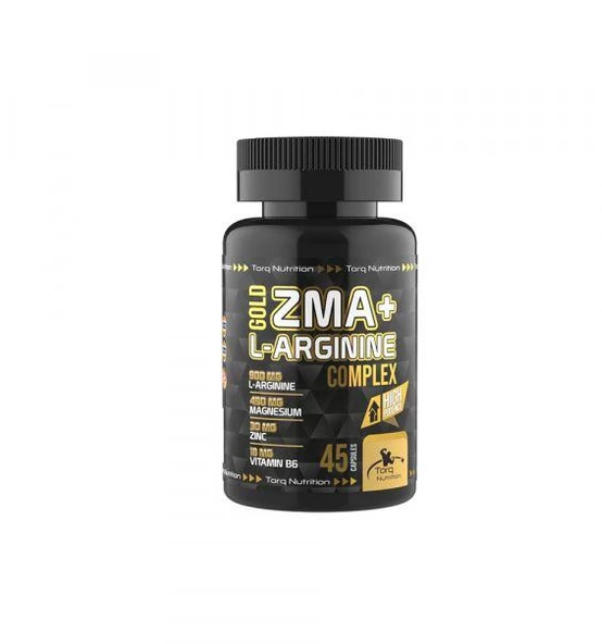 Torq Nutrition Gold ZMA + L-Arginine Complex 45 Kapsül