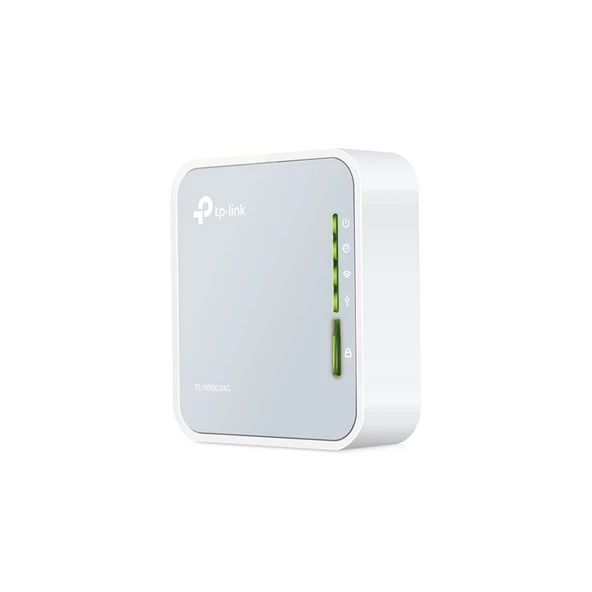 TP-LINK TL-WR902AC 750mbps AC750 Dual Band Mesafe Genişletici EV Ofis Tipi 3G-4G Router