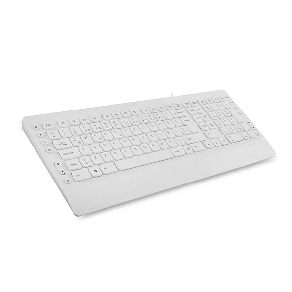 EVEREST Q TRK KM-3850 Beyaz Multimedia Klavye + Mouse Set - 2