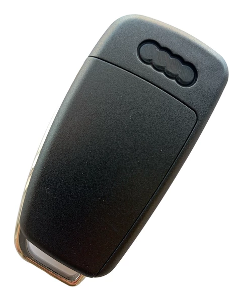 Audi A1 A3 A4 A6 Uyumlu Anahtar Kumanda Kabı Oto Anahtarlık 3 Tuşlu Logolu - Resim 2