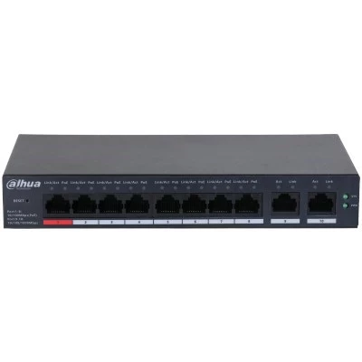 DAHUA 8port CS4010-8ET-110 10/100 110w Cloud PoE Switch ürün görseli
