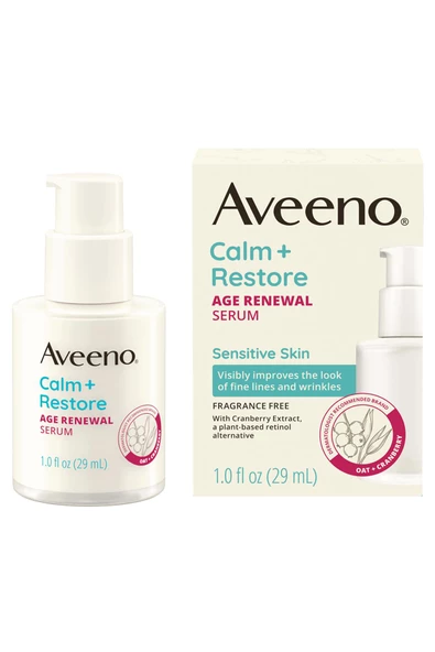Aveeno Calm + Restore Age Renewal Yüz Serumu 29ML