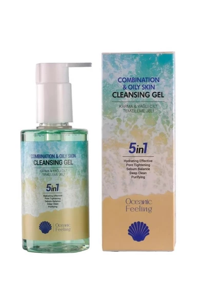 Oceanic Feeling Karma ve Yağlı Ciltler İçin Yüz Temizleme Jeli 200 ml
