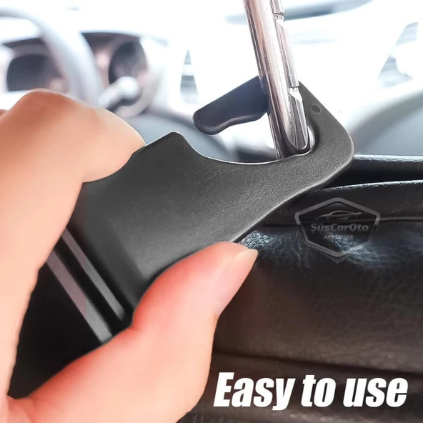 Oto Araç İçi Çok Fonksiyonlu Koltuk Arkası Organizer Bardaklık Telefon Tutucu Askılık Araba Eşya Düzenleyici 1 Adet - 6