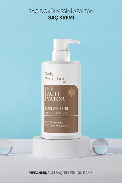DAILY PERFECTION PRO,Reactıvator Saç Bakım Seti Saç Dökülme Karşıtı (Şampuan-Saç Bakım Kremi-Saç Bakım Yağı-Serum) - 5