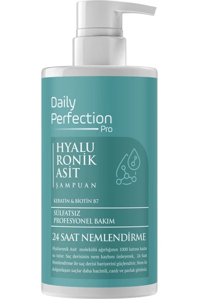 DAILY PERFECTION PRO,Hyaluronik Asit Şampuan 450 ml