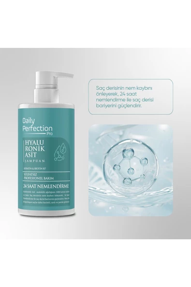 DAILY PERFECTION PRO,Hyaluronik Asit Şampuan 450 ml - 3