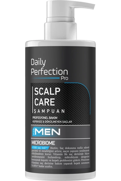 DAILY PERFECTION PRO Scalp Care For Men Şampuan 450 ml