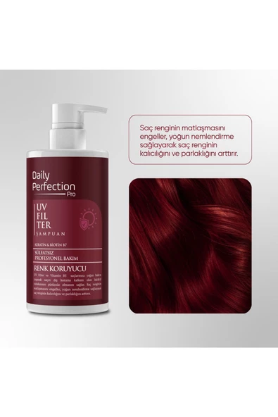 DAILY PERFECTION PRO,Uv Fılter Şampuan 450 ml - 3