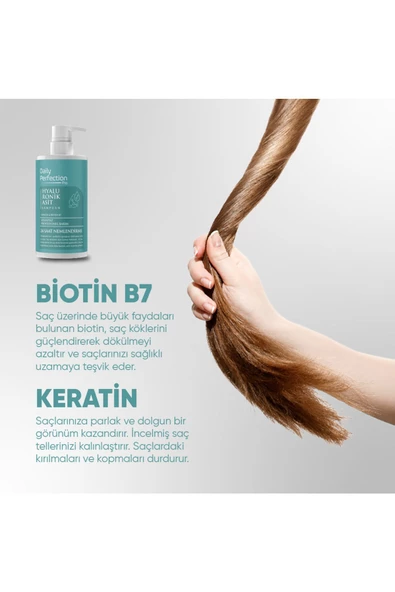 DAILY PERFECTION PRO,Hyaluronik Asit Şampuan 450 ml - 4