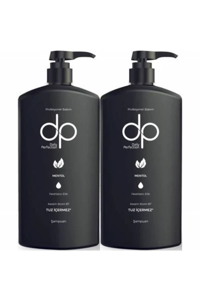 DP,Daıly Perfectıon Mentol Tuzsuz Şampuan 800 ml (2 Adet)