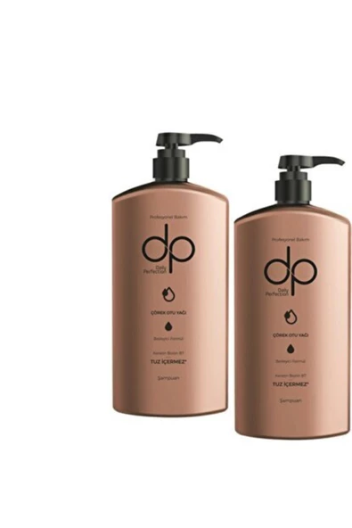 DP DAİLY PERFECTİON,Tuzsuz Şampuan Çörekotu 800 Ml (2 Adet)