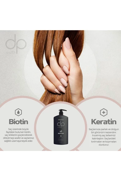 DP DAİLY PERFECTİON,Erkeklere Özel Mentol Ferahlatıcı Etki Tuzsuz Şampuan 6 Adet 800 ml - Resim 4