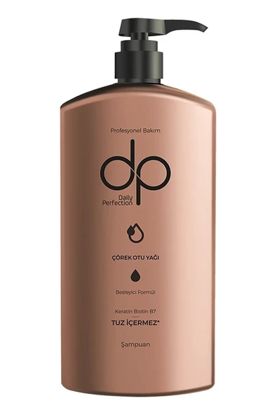 DP DAİLY PERFECTİON,Çörek Otlu Tuzsuz Şampuan 800 ml 3 Adet - 3