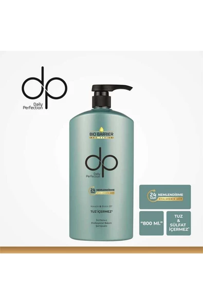 DP DAİLY PERFECTİON,Dp Bio Barrier Şampuan 24 Saat Nemlendirme 800 Ml