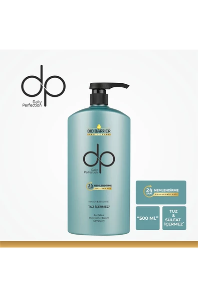 DP DAİLY PERFECTİON,Bio Barrier 24 Saat Nemlendirme Şampuan 500 ml