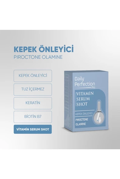 DAILY PERFECTION PRO,Vitamin Serum Shot No:4 Kepek Önleyici 2x6 ml - 2