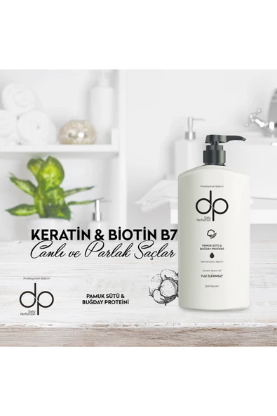 DP DAİLY PERFECTİON,, 1 Adet Pamuk Sütü Buğday Proteini Şampuan(800 ML) 1 Adet Saç Kremi Hindistan Cevizi(500 ML) Set - 2