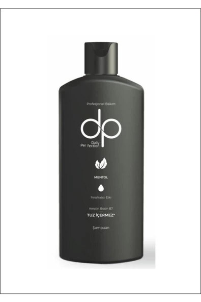 DP DAİLY PERFECTİON,Unisex Daily Perfection Mentol Şampuan 250 ml Seyahat Tipi Şampuan