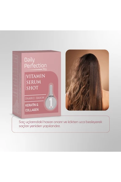 DAILY PERFECTION PRO,Vitamin Serum Shot No:1 Onarıcı Bakım 2x6 ml - 3