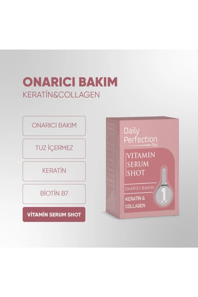 DAILY PERFECTION PRO,Vitamin Serum Shot No:1 Onarıcı Bakım 2x6 ml - 2