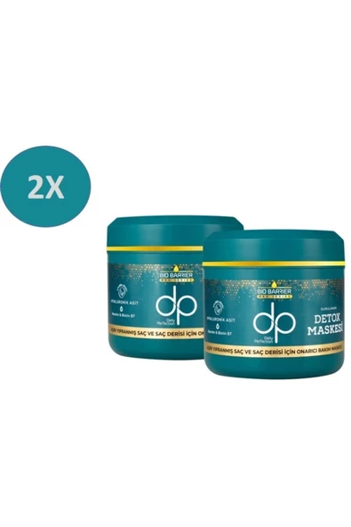 DP DAİLY PERFECTİON,Bio Barrier Durulanan Detox Maskesi 2'li