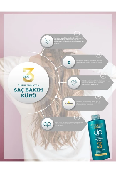 DP DAİLY PERFECTİON,Daily Perfection Bio Barrier Durulanmayan Saç Bakım Kürü - 3