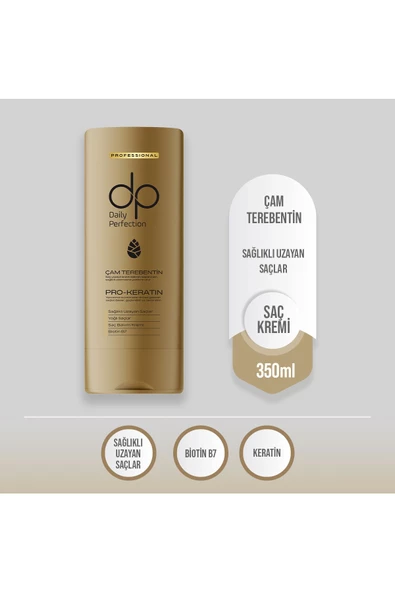 DP,Daily Perfection Çam Terebentin Saç Bakım Kremi 350 ml