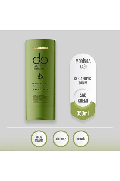 DP DAİLY PERFECTİON,Moringa Saç Bakım Kremi 350 ml