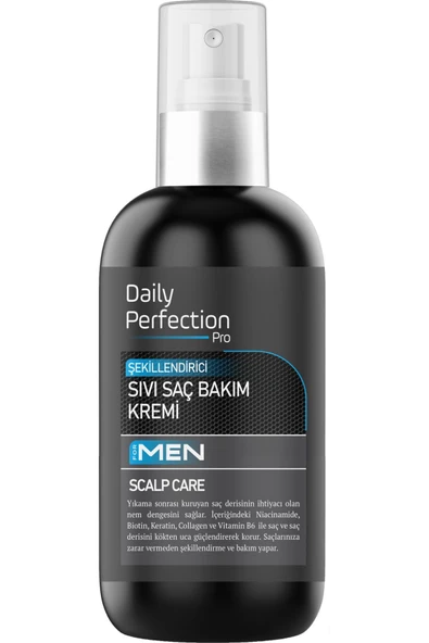 DAILY PERFECTION PRO,For Men Şekillendirici Sıvı Saç Bakım Kremi 200 ml