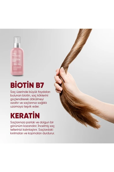 DAILY PERFECTION PRO,Onarıcı Bakım Keratin&Collagen içerikli Sıvı Saç Bakım Kremi 200 ml - 4