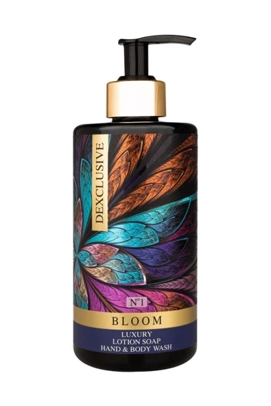 DEXCLUSIVE,Luxury Banyo Konsepti Losyonlu Sıvı Sabun 400 Ml. - Bloom Series No:1