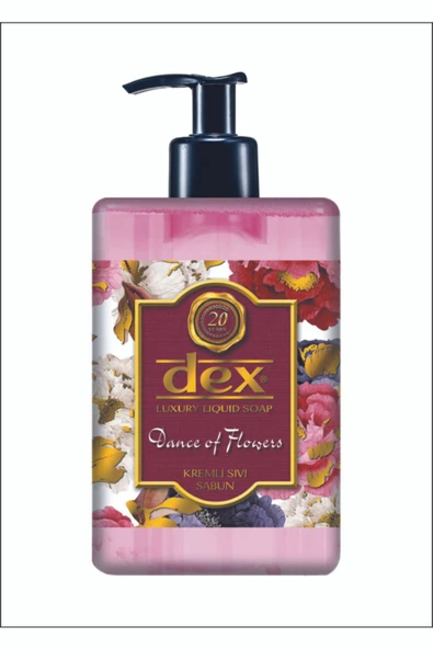 DEX,Luxury Dance Of Flowers Sıvı Sabun 500 ml X 4 Adet