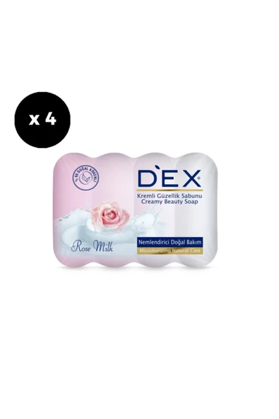 DEX,Rose Ecopack 4x70 G 4 Paket