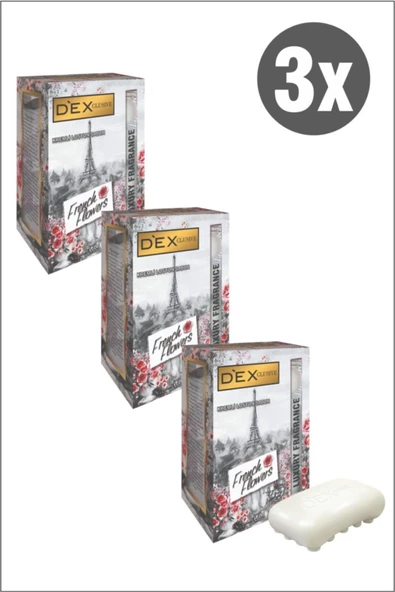DEX,Kremli Losyon Sabun French Flowers 4x100 Gr 3 Adet - 2
