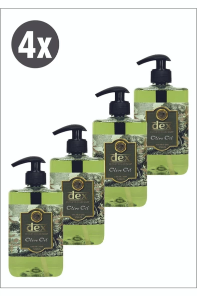 DEX,Sıvı Sabun 500 ml X 4 Adet Lux Olive Oil