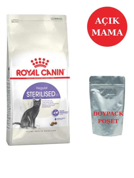 Royal canin sterilised 37 kısırlaştırılmış kedi maması 1 kg açık mama