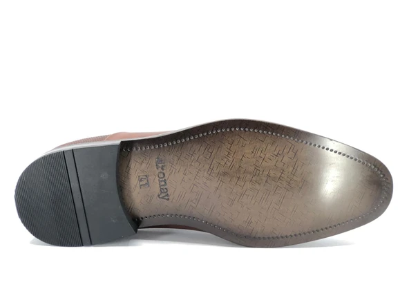 Aronay 619 Bağcıklı Jurdan Kösele Erkek Klasik Ayakkabı - Resim 6