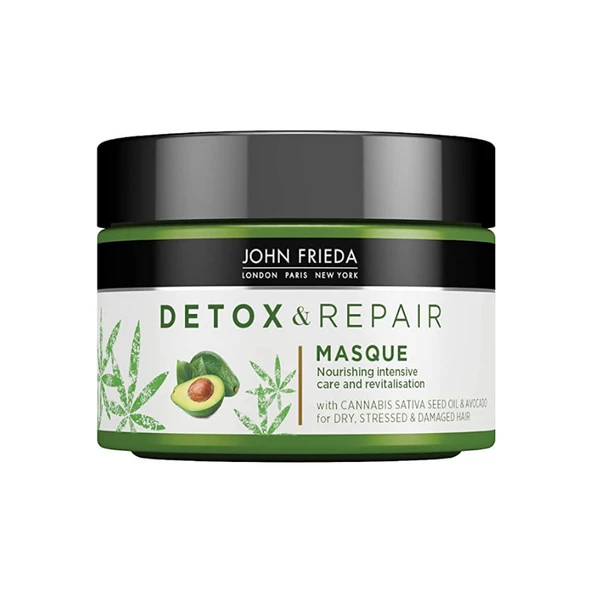 JOHN FRİEDA DETOX REPAIR SAC MASKESİ 250ML ürün görseli 1