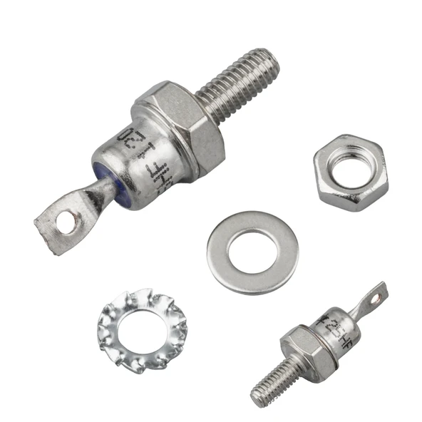 Powermaster Spiral Diyot 25HF120 25A 1200V Metal Vidalı Diyot - Katot ürün görseli