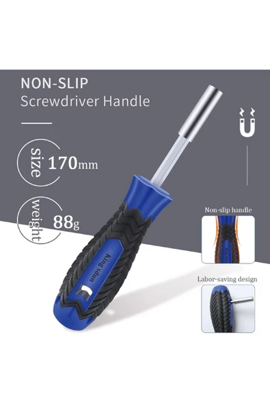 Kingsdun 170 Parça Tornavida Tamir Takım Seti KS 800170 - 5