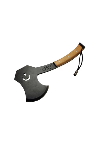 Gama Steel Komple Çelik Kamp Baltası KB 1007 35 CM HT000785 - 2