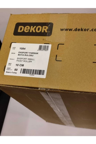 1084 Eksport Parmak Rulo D1084 " 50 Adet" - 2