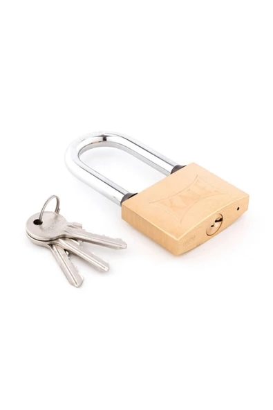 Kale Asma Kilit Çelik Uzun Kanca 40 mm - 4