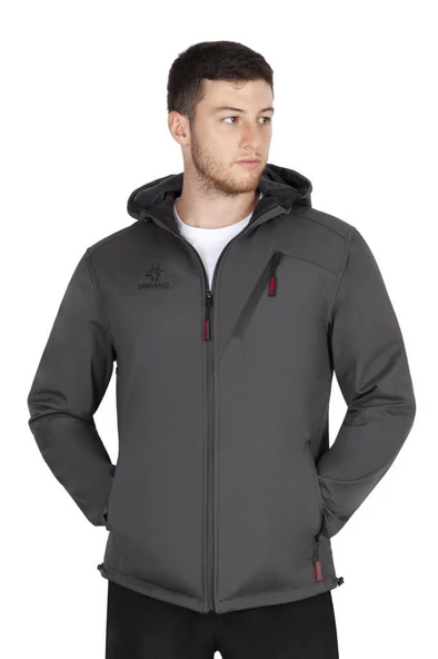 Obrano Outdoor Softshell Kapüşonlu Mont - 8